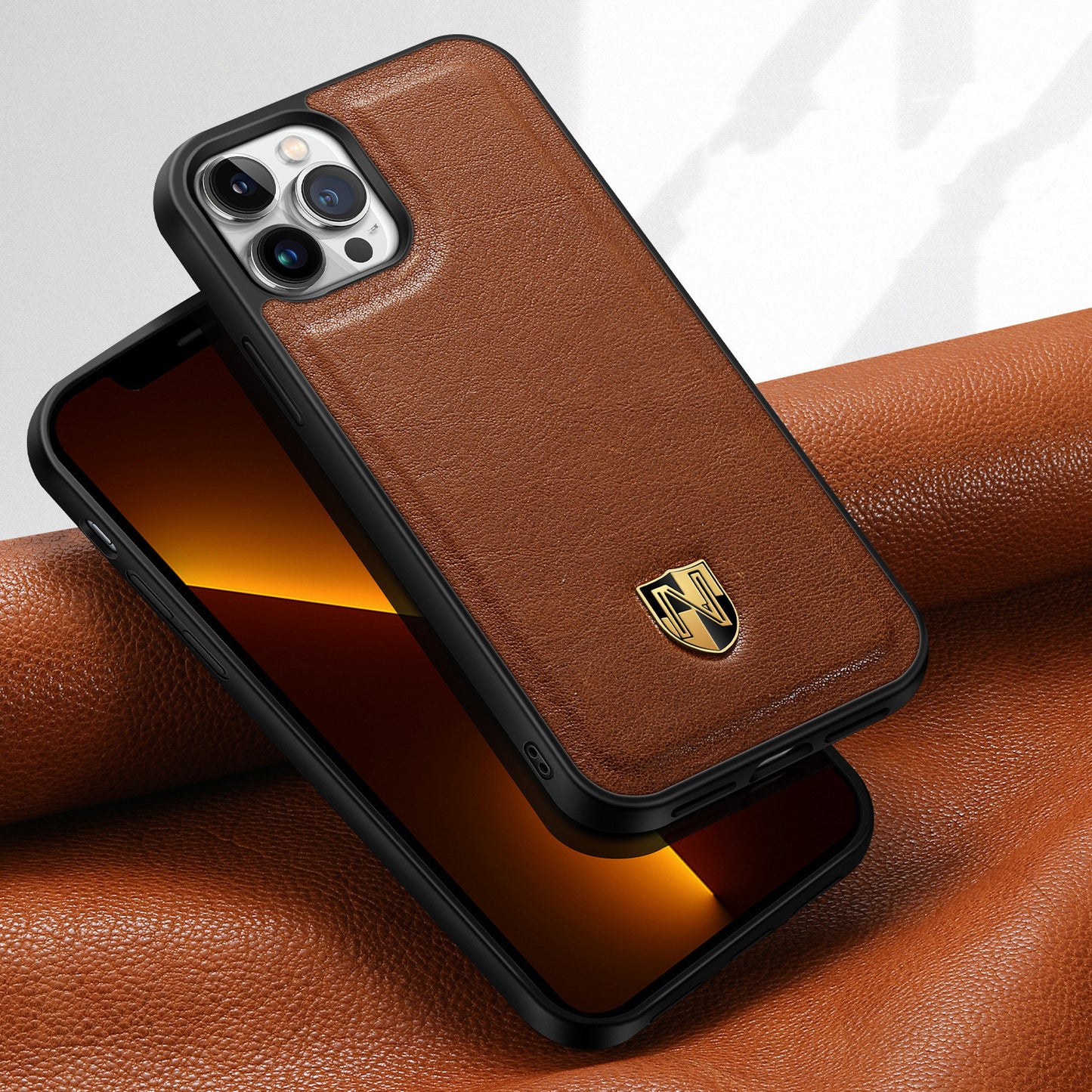 100% Genuine Leather iPhone Case