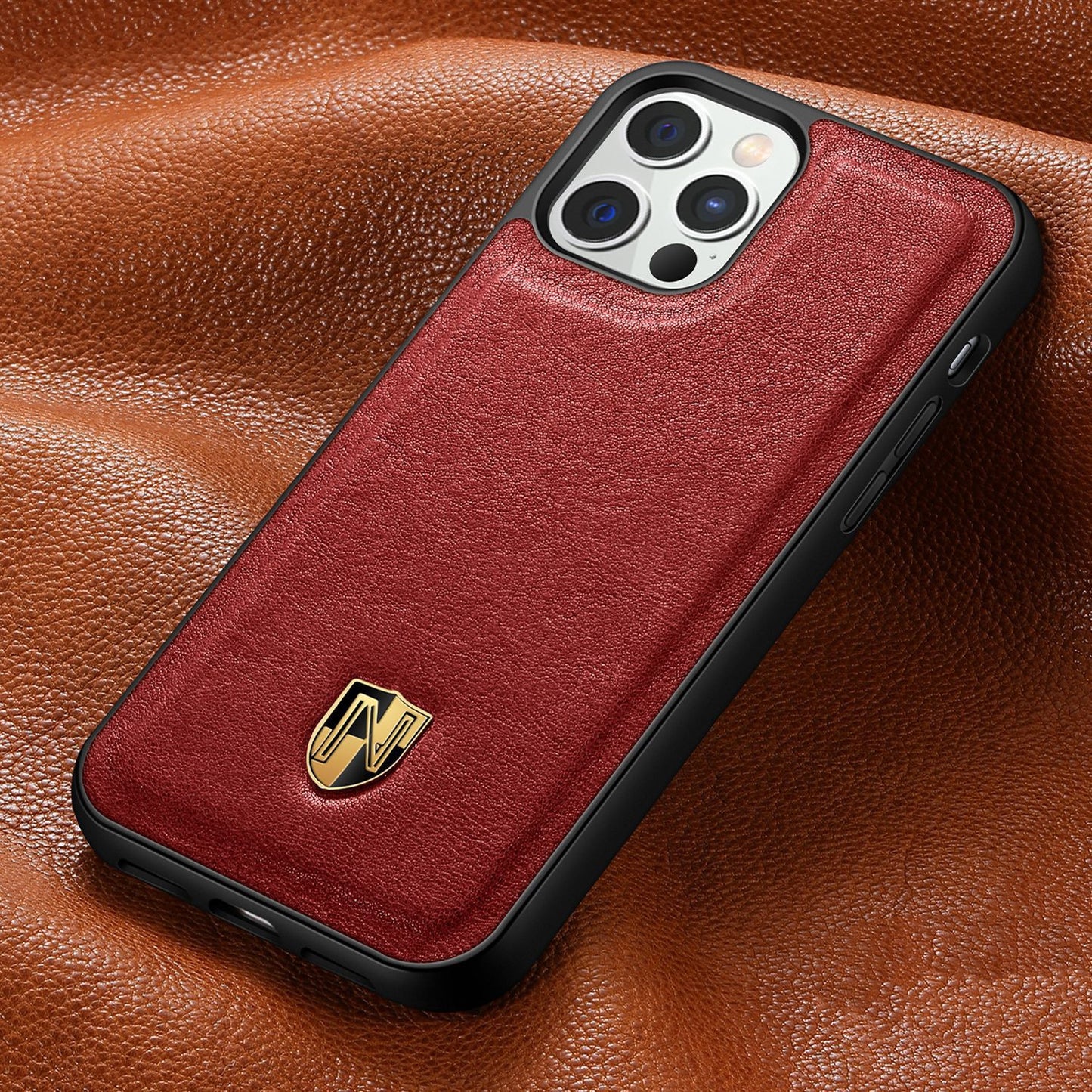 100% Genuine Leather iPhone Case