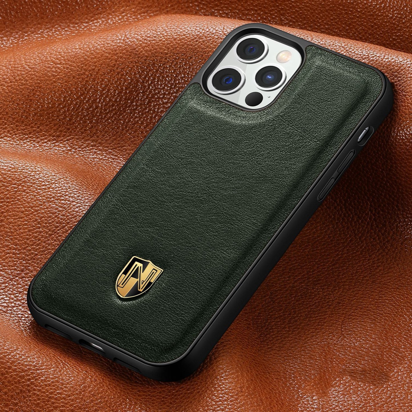 100% Genuine Leather iPhone Case