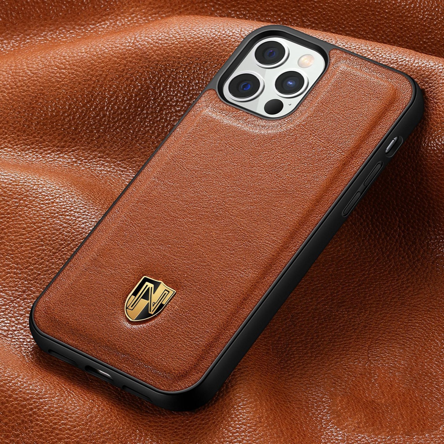 100% Genuine Leather iPhone Case